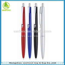 Metal clip special design promotional plastic pen for office